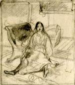 Oksana (1). Sketch