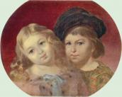 Portrait of V. M. Repnin's children