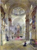 Интерьер собора Почаевской лавры