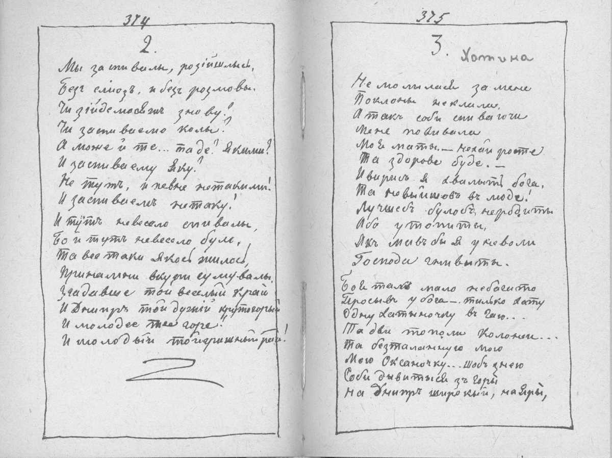 «Мала книжка» Т. Шевченка. С. 374 –…